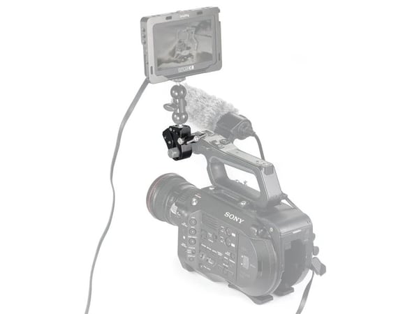 SmallRig 2220, Monteringsklemme, Sort, Aluminium, Rustfritt stål, 2,5 kg, 1/4", 20 mm