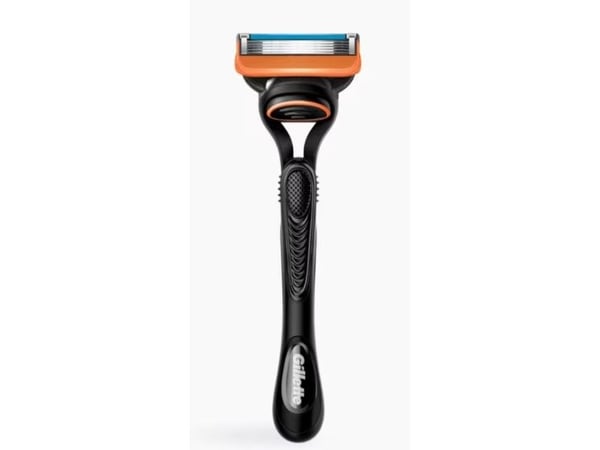 Gillette Fusion5 8001090420831, Sikkerhets barberhøvel, Sort, Oransje, Rustfritt stål, 1 stykker
