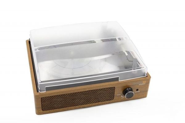 Technaxx TX-186, Hihnakäyttöinen levysoitin, Musta, Puu, V-vyö, 33,45,78 RPM, 33,45,78 RPM, 10 m