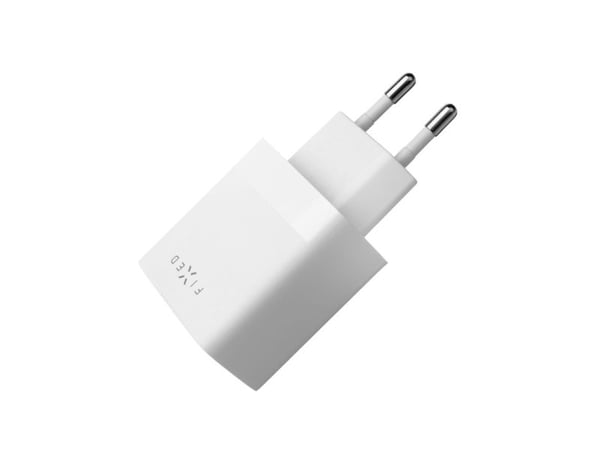 FIXED - Strømadapter - travel - 17 watt - 3.4 A - 2 utgangskontakter (2 x USB) - hvit