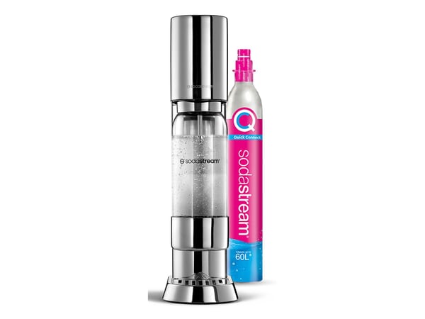 SodaStream Enso, Rostfritt stål, Silver, 114 mm, 226 mm, 422 mm