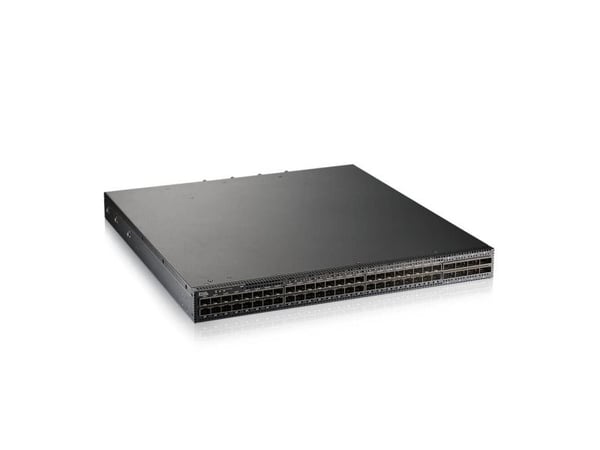 Zyxel CX4800-56F - Switch - fiberaggregation - L3 - Administrerad - 48 x 10/25 Gigabit SFP28 + 8 x 100 Gigabit QSFP28 - rackmonterbar, skrivbordsmo...