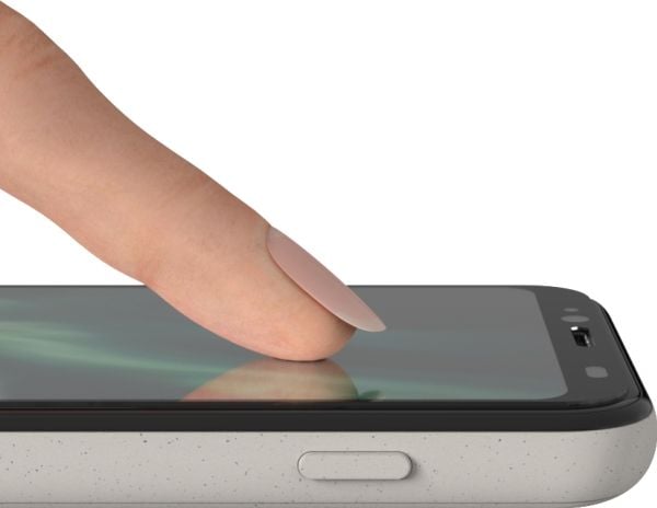 DORO - Skjermbeskyttelse for mobiltelefon - glass - rammefarge svart