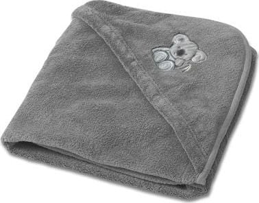 BabyMatex hupullinen huopa turvaistuimeen Koala 95x95 tummanharmaa 44