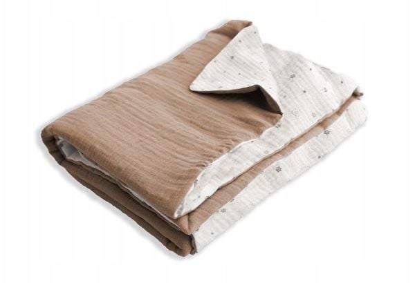 MUSLIN DESIGN sprinkelseng i boks 75x100