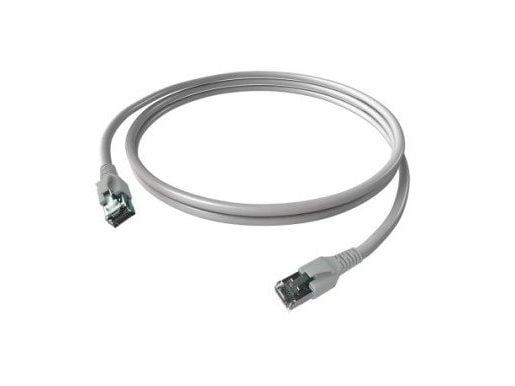 EasyLan FlexBoot FTP Cat.6a saCon 1m, 1 m, Cat6a, F/UTP (FTP), RJ-45, RJ-45, Grå
