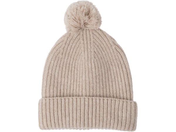 Forfremmelse! Lodger Hatter Folklore merinoull lue Beige 3-6m HTM 630_3-6