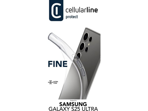 Cellularline 8018080491498 mobiltelefonveske 17,3 cm (6,8") Transparent