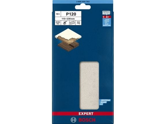 Bosch SLIBEBLAD PLAN 115X230 NET K120 10STK EX