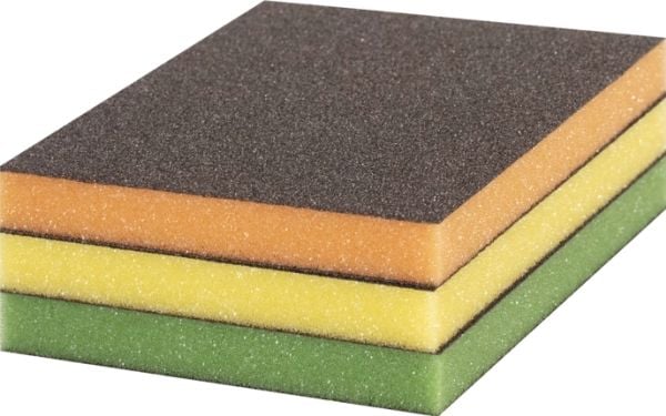 Bosch Expert S473 - Sanding pad - medium, fin, super fine (en pakke 3)