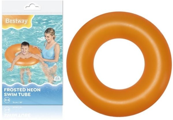 Bestway Puhallettava 76cm oranssi uintipyörä 36024 Bestway