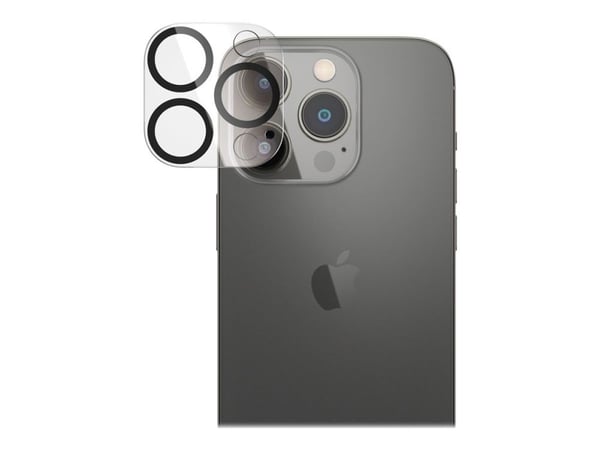 PanzerGlass™ | PicturePerfect - Objektiv beskyttelse for mobiltelefon - rammefarve sort | Apple iPhone 14 Pro/14 Pro Max