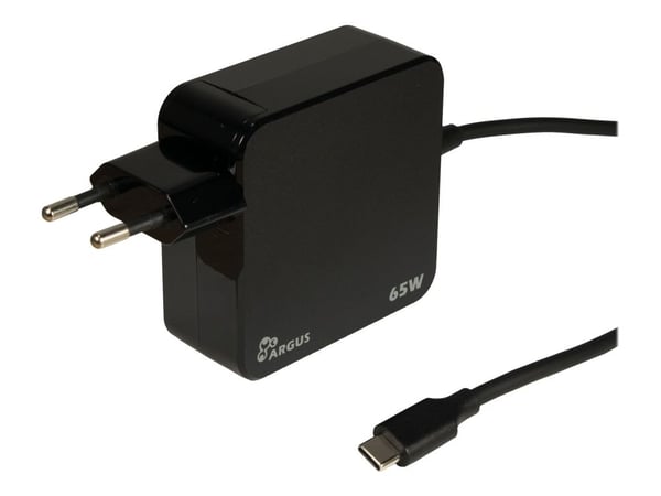 Inter-Tech PD-2065 - Strömadapter - 65 Watt - 3.25 A - PD 3.0 (USB-C)
