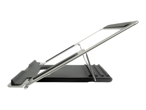 Inter-Tech NBS-100 - Ställ för bärbar dator - Space Silver