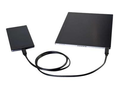 C2G 1m USB Type C-kabel - 4K-støtte - USB 3.1 (Gen 2) M/M - USB C-kabel - USB-kabel - USB-C (han) til USB-C (han) - USB 3.1 Gen 2 / Thunderbolt 3 -...
