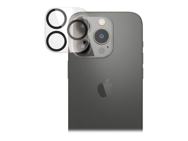 PanzerGlass™ | PicturePerfect - Objektiv beskyttelse for mobiltelefon - rammefarve sort | Apple iPhone 14 Pro/14 Pro Max