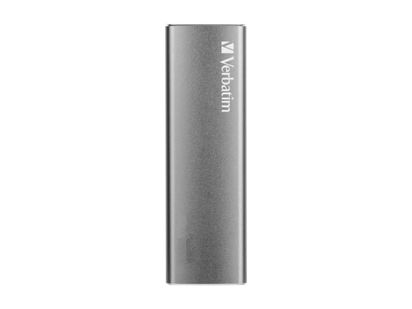 Verbatim Vx500 - SSD - 1 TB - ekstern (bærbar) - USB 3.1 Gen 2 (USB-C-kontakt) - stellargrå