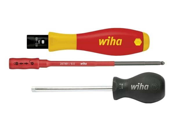 Wiha TorqueVario-S VDE 2872 - Torque screwdriver - isolert - H3.8 - 0.8 - 5 N·m - inn pose Wiha TorqueVario-S VDE 2872 - Torque screwdriver - isolert - H3.8 - 0.8 - 5 N·m - inn pose