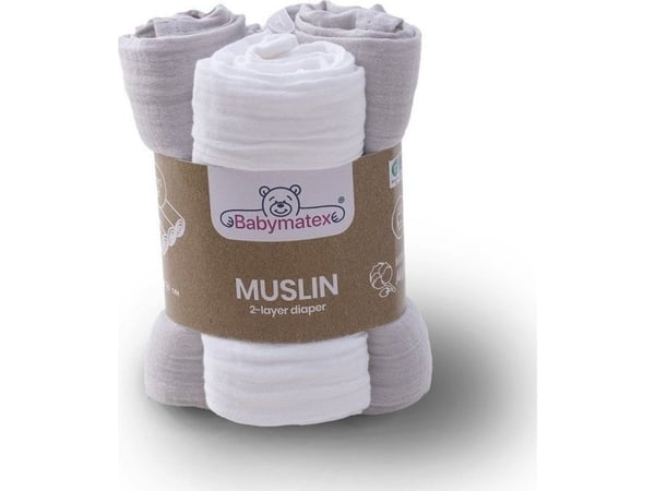 Musliinivaippa 3 pakettia 70x80 Musliinivaippa 3 pakettia 70x80