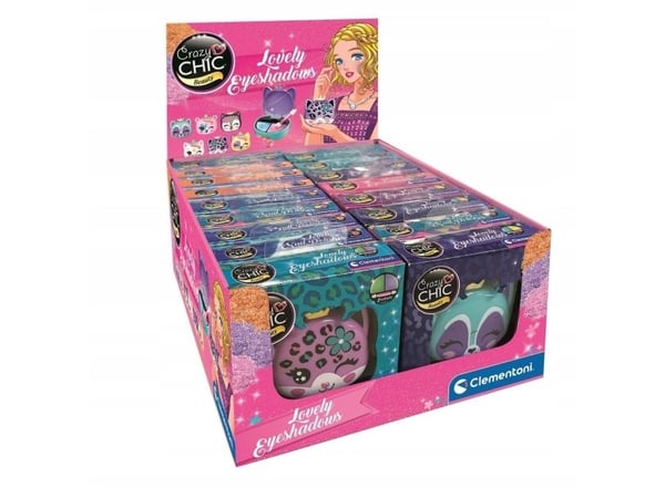 Clementoni Crazy Chic 18848, Sminkesett for barn, 6 år, Flerfarget