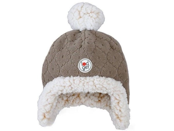 Lodger Dobbel Layer Vinter Fleece Hat Brun Fleece Buffalo 6-12 m