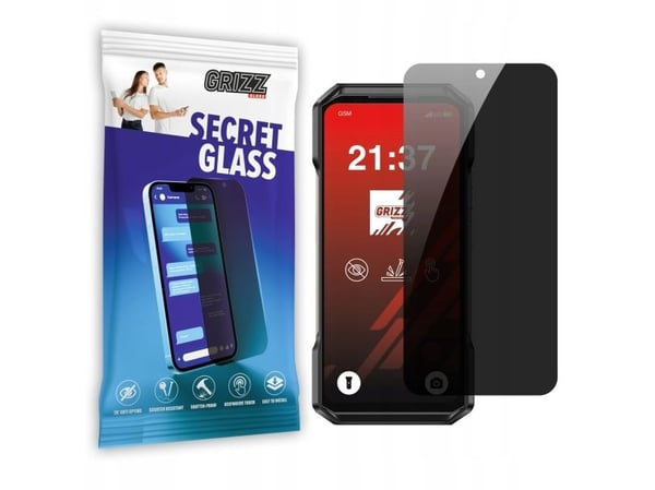 GrizzGlass personvern-/sletteskjerm SecretGlass for Ulefone Armor 27