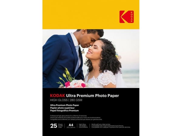 Kodak Ultra Prem Photo 280 g 10,4 Glossy A4 x25
