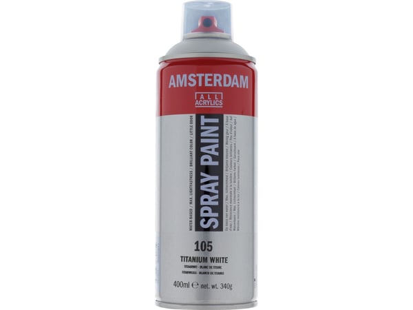 Amsterdam Spray Paint Titanium White 105