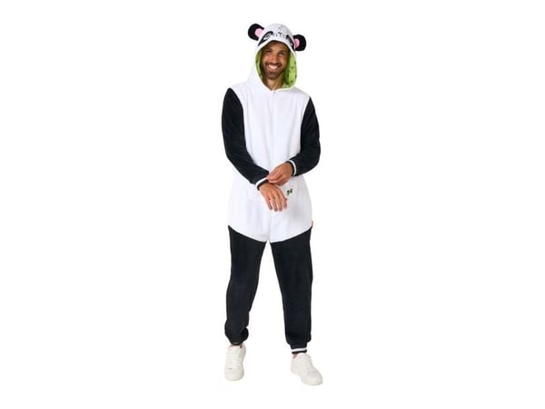 Panda i kostym