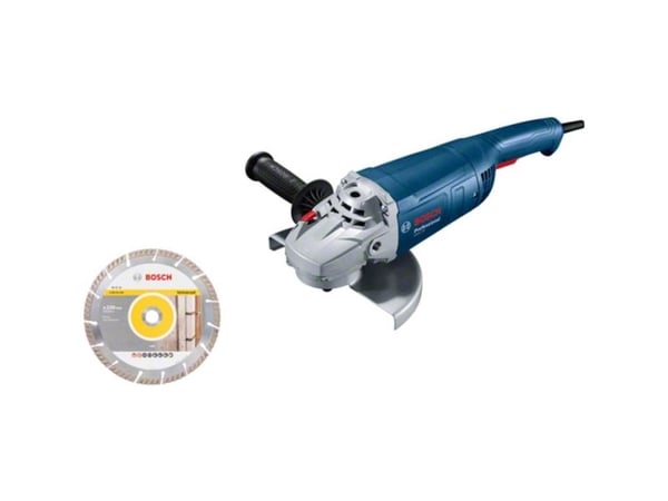 Bosch VINKELSLEIFER GWS 20-230 P MED DIAMANTSKIVE