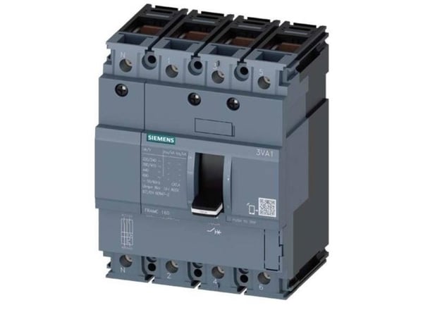 Siemens 3VA1150-6ED46-0AA0 Strömbrytare 1 st Inställningsområde (ström): 50 - 50 A Kopplingsspänning (max.): 690 V/AC (B x H x D) 101,6 x 130 x 70 mm