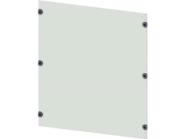 Siemens blindplate 8PQ2080-8BA01 8PQ20808BA01 (L x B x H) 400 x 800 x 800 mm stålplate lys grå 1 stk