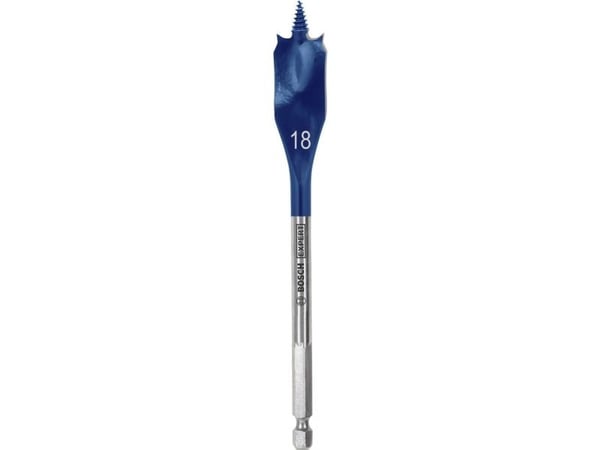 Bosch Expert - Bor - for tre, kartong, bløtt tre, sponplater - spadedel - 18 mm - heksagonal - lengde: 152 mm