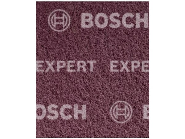 Bosch N880, Slipeark, Svært fint kornet, Fleece, Etterbehandling, Malingsfjerning, Metall, Tre, Rød
