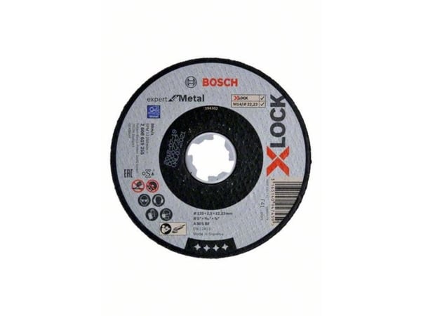 Bosch Expert for Metal A 30 S BF - Skjæreplate - for metall - 125 mm - X-LOCK