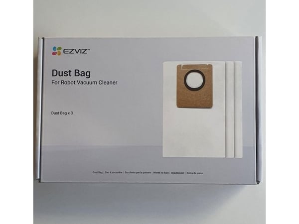 EZVIZ CS-RA-BG04, Støv pose, Robotstøvsuger, Hvit, Tre, 5 l, EZVIZ, RS20 Pro