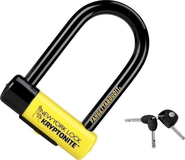 Kryptonite NY Fahgettaboudit Mini U-formet lås