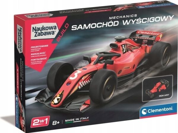 Clementoni konstruksjonssett Laboratorium Mechaniki - Racebil