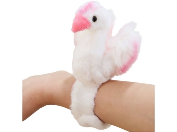 Pehmo maskotti Swan rannekoru rannekoru valkoinen
