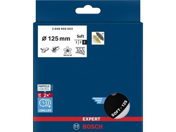 Bosch SLIBETALLERKEN I MULTIH 125MM Pehmeä