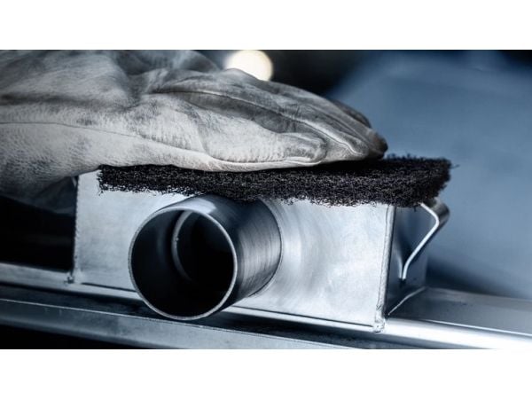 Bosch 2 608 901 213, Poleringspute, Middels finkornet, Tre, Tørr-sliping, Brun, 152 mm