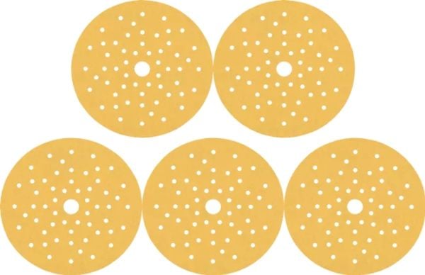 Bosch 2 608 901 096, Sand-papir, Tre, Bosch, Brun, Rund, 12,5 cm