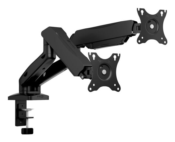 Icy Box skjermfeste IB-MS204-T (svart) for 2 skjermer opp til 32" (81 cm)