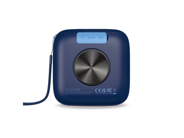 Veho MZ-4 PORTABLE BLUETOOTH SPEAKER-BL, 1-suuntainen, Langaton, Sininen