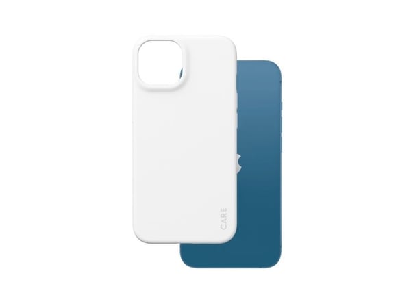 CARE by PanzerGlass - bakdeksel til mobiltelefon - termoplastisk polyuretan (TPU) - hvit orkidé - for Apple iPhone 13, 14