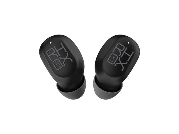 Veho Z-Series RHOX LX - True wireless-hodetelefoner med mikrofon - i øret - Bluetooth - svart