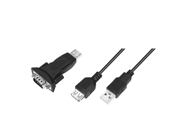 LogiLink USB 2.0 to Serial Adapter - Sarjasovitin - USB 2.0 - RS-232