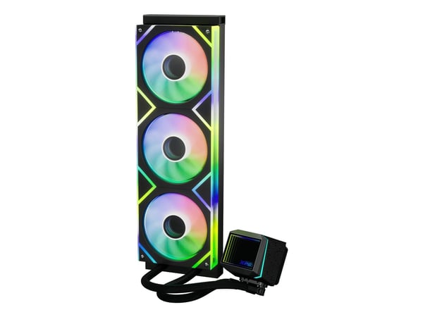 XPG LEVANTE II 360, Alt-i-ett væskekjøler, 12 cm, Svart
