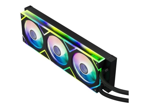 XPG LEVANTE II 360, Alt-i-ett væskekjøler, 12 cm, Svart