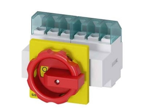 Rød, Gul 6-poletti 16 mm² 32 A 690 V/AC Siemens 3LD22033VK53
